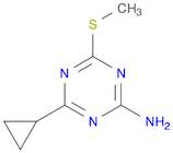 1,3,5-Triazin-2-amine, 4-cyclopropyl-6-(methylthio)-
