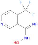 3-Pyridinecarboximidamide, N-hydroxy-4-(trifluoromethyl)-