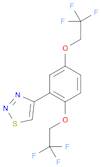 1,2,3-Thiadiazole, 4-[2,5-bis(2,2,2-trifluoroethoxy)phenyl]-