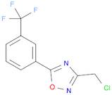 1,2,4-Oxadiazole, 3-(chloromethyl)-5-[3-(trifluoromethyl)phenyl]-