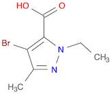 1H-Pyrazole-5-carboxylic acid, 4-bromo-1-ethyl-3-methyl-