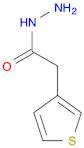 3-Thiopheneacetic acid, hydrazide
