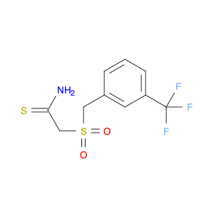 Ethanethioamide, 2-[[[3-(trifluoromethyl)phenyl]methyl]sulfonyl]-