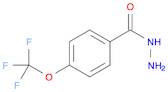 Benzoic acid, 4-(trifluoromethoxy)-, hydrazide