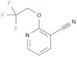 3-Pyridinecarbonitrile, 2-(2,2,2-trifluoroethoxy)-