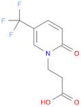 1(2H)-Pyridinepropanoic acid, 2-oxo-5-(trifluoromethyl)-