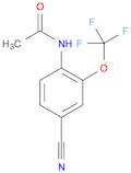 Acetamide, N-[4-cyano-2-(trifluoromethoxy)phenyl]-