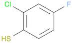 Benzenethiol, 2-chloro-4-fluoro-