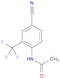 Acetamide, N-[4-cyano-2-(trifluoromethyl)phenyl]-