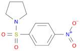Pyrrolidine, 1-[(4-nitrophenyl)sulfonyl]-