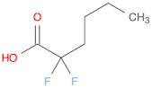 Hexanoic acid, 2,2-difluoro-