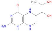 4(3H)-Pteridinone, 2-amino-6-(1,2-dihydroxypropyl)-5,6,7,8-tetrahydro-