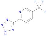 Pyridine, 2-(2H-tetrazol-5-yl)-5-(trifluoromethyl)-