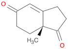 1H-Indene-1,5(6H)-dione, 2,3,7,7a-tetrahydro-7a-methyl-, (7aR)-