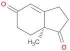 1H-Indene-1,5(6H)-dione, 2,3,7,7a-tetrahydro-7a-methyl-, (7aS)-