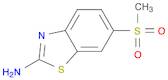 2-Benzothiazolamine, 6-(methylsulfonyl)-