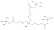 Propanoic acid, 3,3'-[[2-amino-2-[[3-(1,1-dimethylethoxy)-3-oxopropoxy]methyl]-1,3-propanediyl]bis(oxy)]bis-, 1,1'-bis(1,1-dimethylethyl) ester