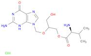 L-Valine, 2-[(2-amino-1,6-dihydro-6-oxo-9H-purin-9-yl)methoxy]-3-hydroxypropyl ester, hydrochloride (1:1)
