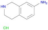 7-Isoquinolinamine, 1,2,3,4-tetrahydro-, hydrochloride (1:1)