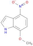 1H-Indole, 7-Methoxy-4-nitro-
