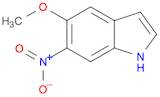 1H-Indole, 5-methoxy-6-nitro-