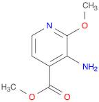 4-Pyridinecarboxylic acid, 3-amino-2-methoxy-, methyl ester