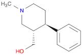 3-Piperidinemethanol, 1-methyl-4-phenyl-, (3S,4R)-