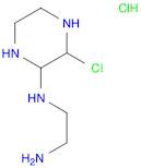 1,2-Ethanediamine, N1-(3-chloro-2-piperazinyl)-, hydrochloride (1:1)
