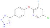 Pyridine, 5-chloro-3-fluoro-2-[4-(2H-tetrazol-5-yl)phenoxy]-