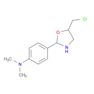 Benzenamine, 4-[5-(chloromethyl)-2-oxazolidinyl]-N,N-dimethyl-