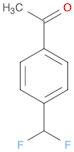 Ethanone, 1-[4-(difluoromethyl)phenyl]-