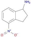 1H-Inden-1-amine, 2,3-dihydro-4-nitro-