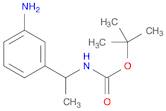 Carbamic acid, [1-(3-aminophenyl)ethyl]-, 1,1-dimethylethyl ester (9CI)