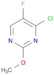 Pyrimidine, 4-chloro-5-fluoro-2-methoxy-