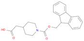 4-Piperidineacetic acid, 1-[(9H-fluoren-9-ylmethoxy)carbonyl]-