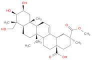 Olean-12-ene-28,29-dioic acid, 2,3,23-trihydroxy-, 29-methyl ester, (2β,3β,4α,20β)-