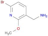 3-Pyridinemethanamine, 6-bromo-2-methoxy-