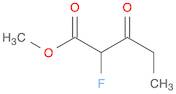 Pentanoic acid, 2-fluoro-3-oxo-, methyl ester