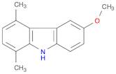 9H-Carbazole, 6-methoxy-1,4-dimethyl-