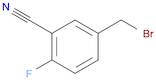 Benzonitrile, 5-(bromomethyl)-2-fluoro-