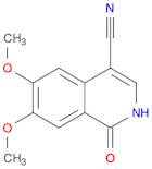 4-Isoquinolinecarbonitrile, 1,2-dihydro-6,7-dimethoxy-1-oxo-