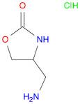 2-Oxazolidinone, 4-(aminomethyl)-, hydrochloride (1:1)
