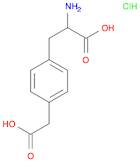 Phenylalanine, 4-(carboxymethyl)-, hydrochloride (1:1)