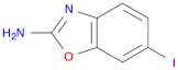 2-Benzoxazolamine, 6-iodo-
