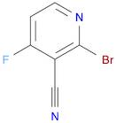 3-Pyridinecarbonitrile, 2-bromo-4-fluoro-