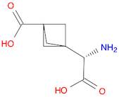 Bicyclo[1.1.1]pentane-1-acetic acid, α-amino-3-carboxy-, (αS)-