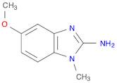 1H-Benzimidazol-2-amine, 5-methoxy-1-methyl-