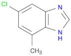 1H-Benzimidazole, 5-chloro-7-methyl-