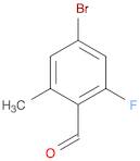 Benzaldehyde, 4-bromo-2-fluoro-6-methyl-