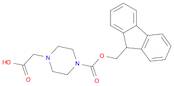 1-Piperazineacetic acid, 4-[(9H-fluoren-9-ylmethoxy)carbonyl]-